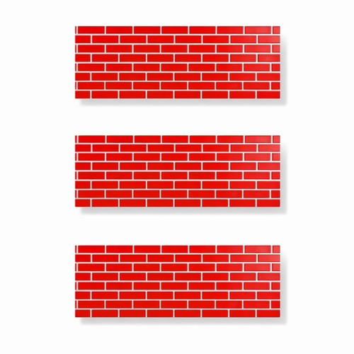 Modellbau ziegelwand 32 - ziegelwand, 1:32