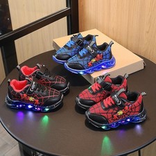 Kinder Spiderman Schuhe LED
