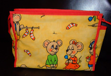 Kinder Kulturtasche Kulturbeutel Toilettentasche , gelb-bunt, 24 x 17 cm