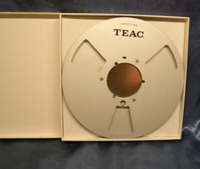 TEAC RE-1002 Empty Reel Alu Spule 26,5 cm NAB Hub Metal Reel