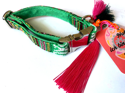 Pellina hundehalsband boho - hundehalsband,
