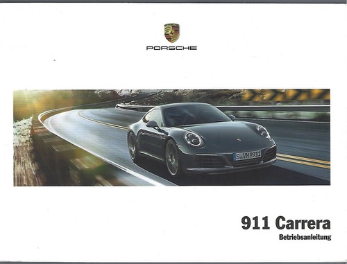 Porsche 911 carrera 2017 typ - carrera,