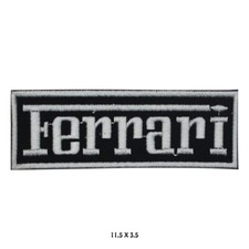 FERRARI Buchstaben Aufnäher