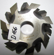 AVYAC Scheibenfräser  Ø 100x20x27 mm Bte. S.G.D.G EM05Co5 K5.X3 (D166)