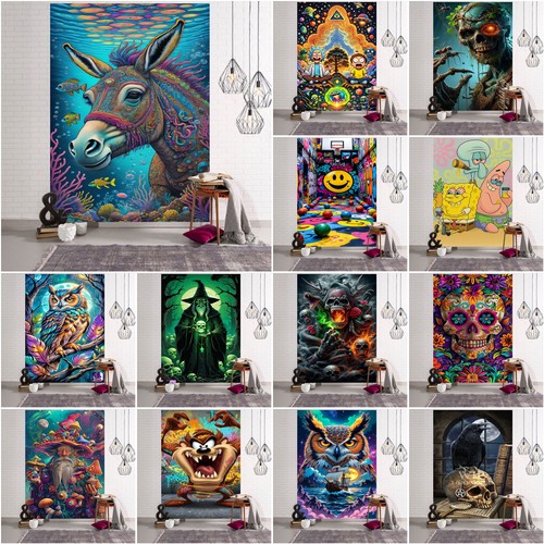 Magische tiere wandteppich - 3d,