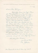 Ernst Göhlert Grafiker Kunsthandwerker Maler autograph signiert Brief 1962