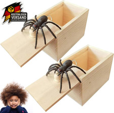 Spinne Spielzeug Box Holz