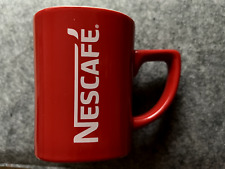 Tasse Nescafé rot eckig neu