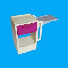 Playmobil - Nachttisch - Krankenhaus - weiß / pink magenta - aus 3980 7624