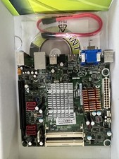 mini itx nvidia ion mainboard intel atom 230 cpu.  mit 2GB ram