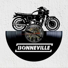 Vinyl Schallplatten Wanduhr