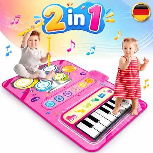 1 klaviermatte - 2-in-1,