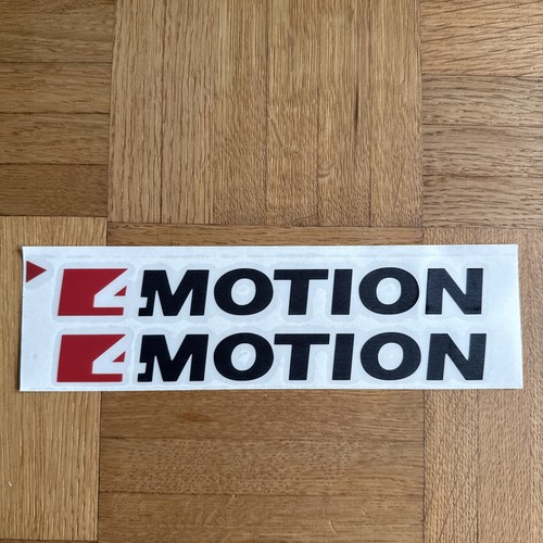 Aufkleber motion 18x4xcm - motion, |vw