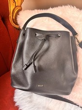 Bally Leder Schultertasche