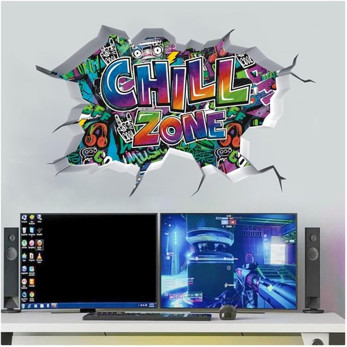 Chill zone wandtattoo - chill,