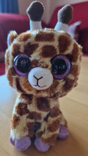TY Beanie Boos Giraffe Safari - Plüschtier Stofftier Glubschi, ca. 15 cm