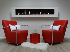 Ethanol- und Gelkamin Kamin Wandkamin Srm-Design XXL Breite 200cm