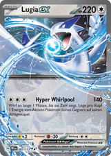 Pokemon Karte Lugia EX 082/131 Prismatische Entwicklungen Full Art Holo Deutsch