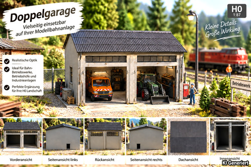 Herpa 740487 2 ständige - h0,