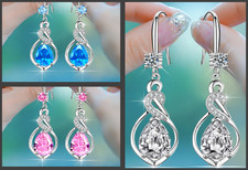 Zirkonia Ohrringe Creolen für