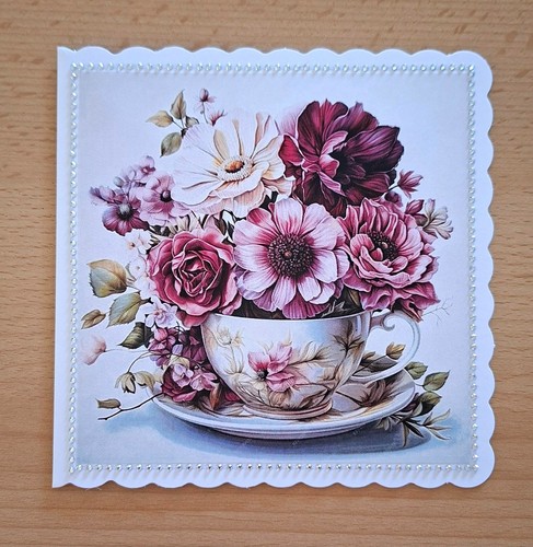 Grusskarte blumenstrauß - 3d-grusskarte, °blumenstrauß