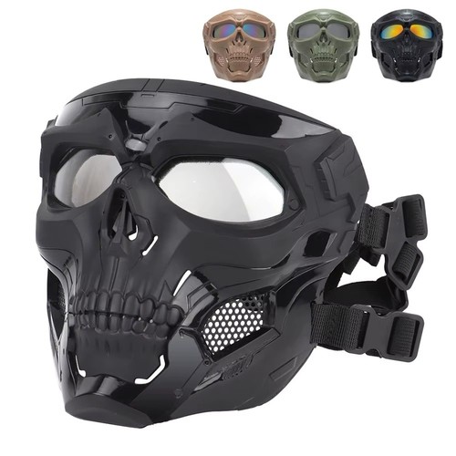 Motorrad schädel maske - schädel,