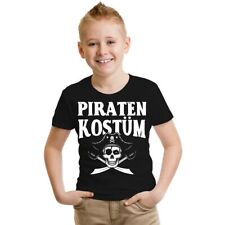 Kinder T-Shirt Fasching Karneval PIRATENKOSTÜM Jecken Narren Alaaf Helau Party 