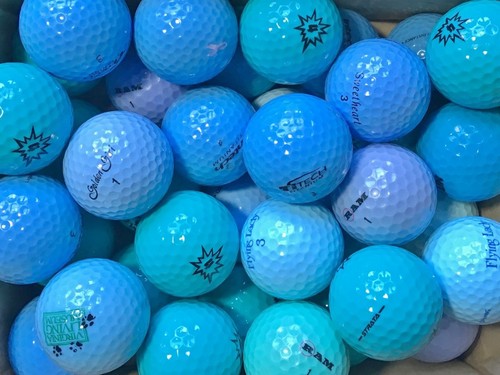 Golfbälle blau mix aaaa - mix,