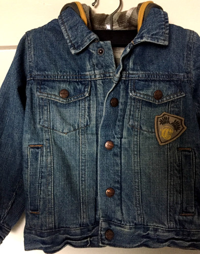 Kinderjacke jeansjacke mit - jeansjacke,