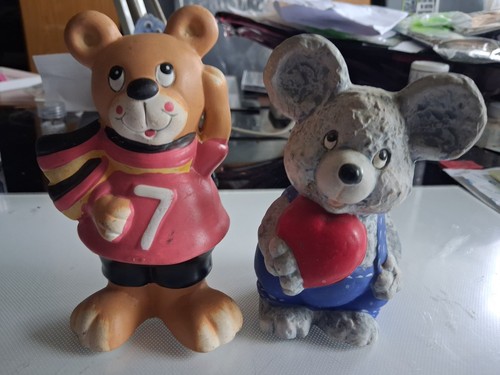 Figuren aus gips bär - 2, mit