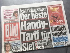 Bild newspaper 24 August