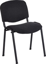 Konferenzstühle Bankettstühle Stapelstühle Besucherstühle Beethoven Iso schwarz