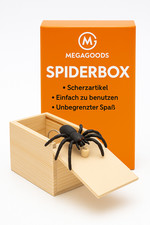 Holzbox Spinne Scherzartikel
