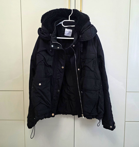 Bershka pufferjacke schwarz - bershka,