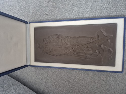 Große meissen plakette platte - große,