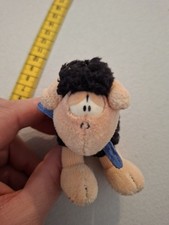 Diddl - Wollywell - Schlüsselanhänger Schaf 🐑 10cm Plüsch - Schwarz