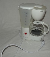 CLATRONIC Kaffeemaschine KA 3131,  Retro Weiß, mit Karton