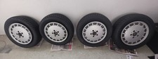 4x Mercedes-Benz Alufelgen Gullideckel 1244010802 6,5Jx15H2 ET48 5x112 W124 W201