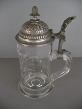 Alter Bierkrug Glaskrug