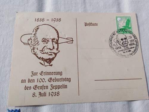 Postkarte luftfahrt 100 - postkarte,