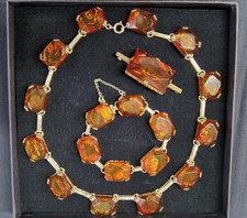 Silber vergoldete Bernstein