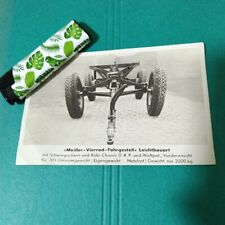 Original Foto Postkarten Meiller Fahrgestell München Anhänger LKW