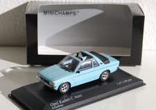 Minichamps 1:43 Opel Kadett C Aero, 1978, Kristallblau - OVP + neu
