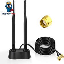 Magnetische Dualband WiFi-Antenne | 2,4/5 GHz | für Router & Kamera