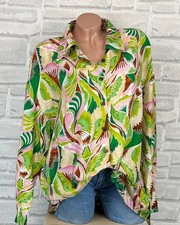 Italy Oversize Long Bluse Hemd