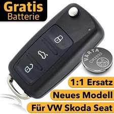 VW Autoschlüssel 3 Tasten