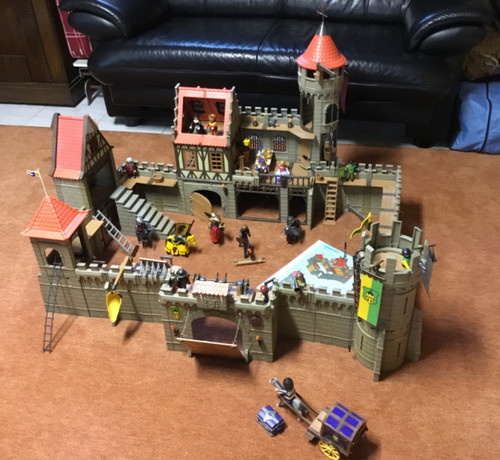 Große ritterburg playmobil - ritterburg,