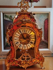boulle uhr Kaminuhr Tischuhr Standuhr Hermle  1/2 Schlag