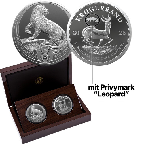Silbermünze big five iii - big,
