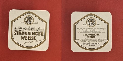 Röhrlbräu straubinger weisse - straubinger,